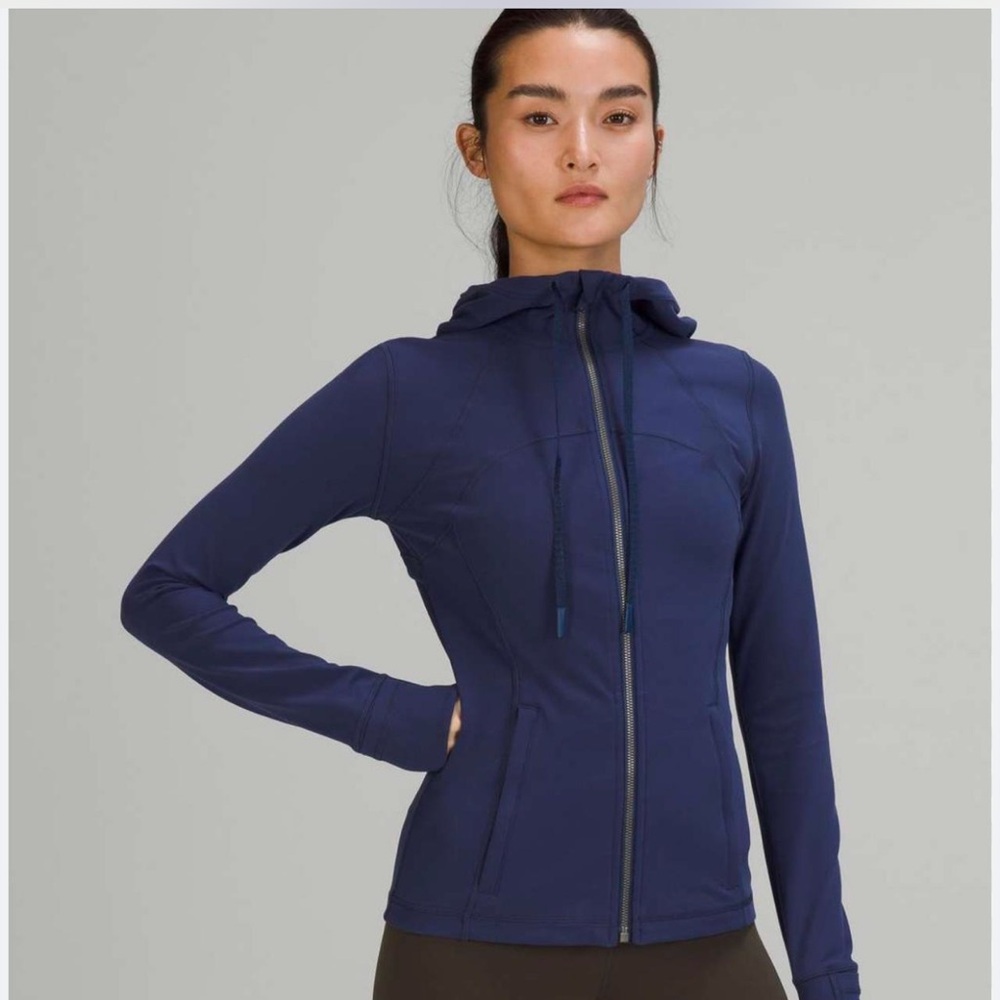 Lululemon Athletica Deep Blue Zip-Up Hoodie